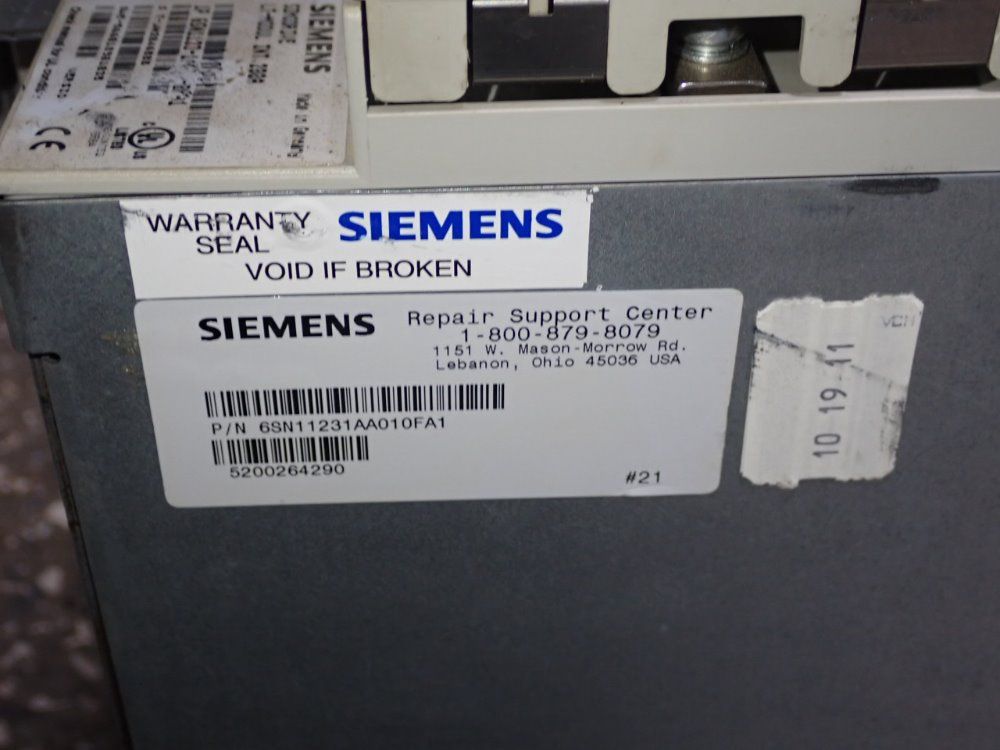 Siemens Drive - 6sn1123-1aa01-0fa1