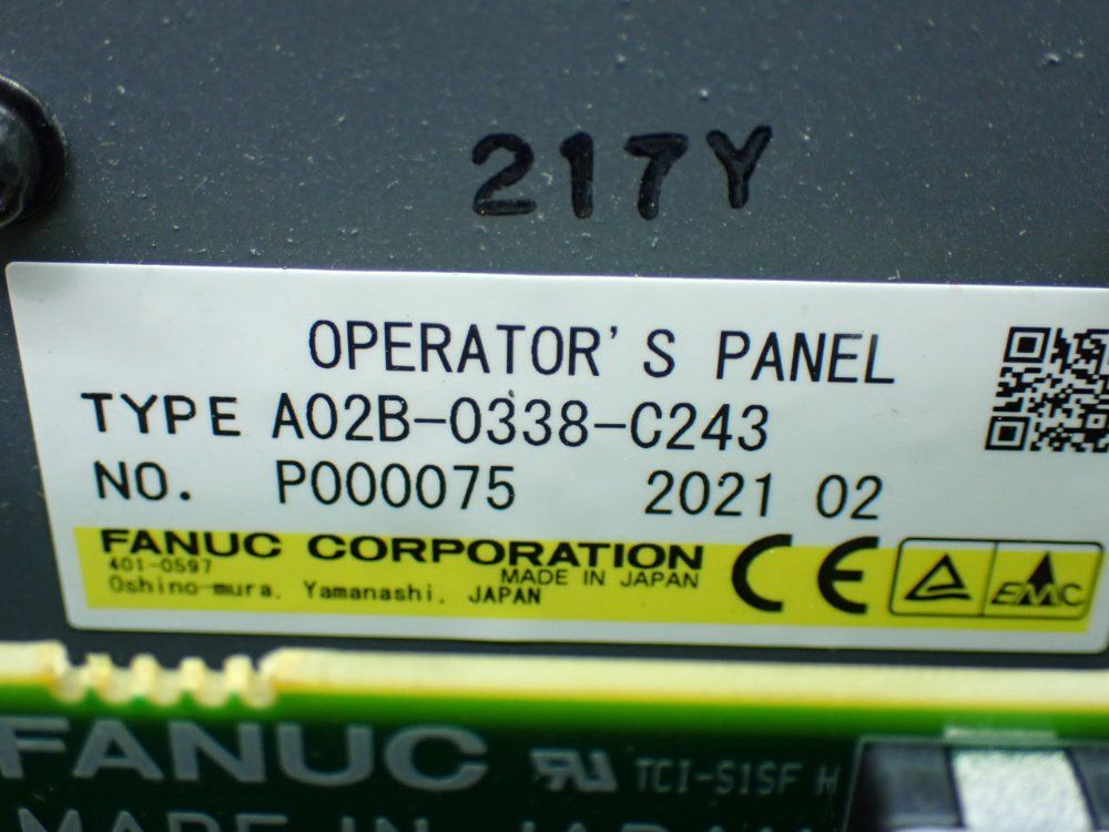 Fanuc Operator Panel - A02b-0338-c243