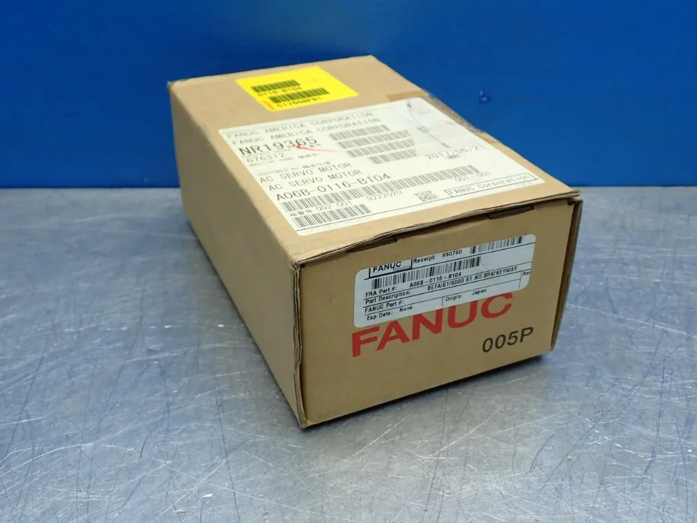 Fanuc A06b-0116-b104 Servo Motor - A06b-0116-b104