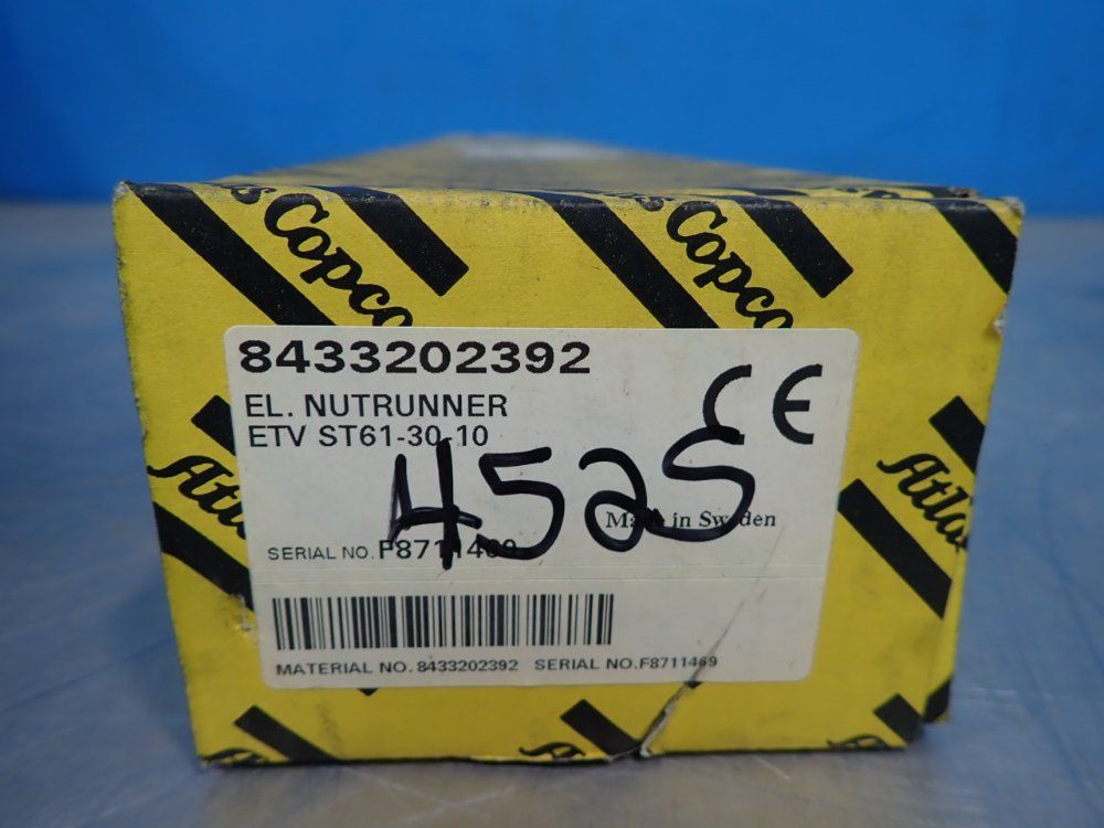 Atlas Copco Nutrunner - 8433202392 / Etv St61-30-10