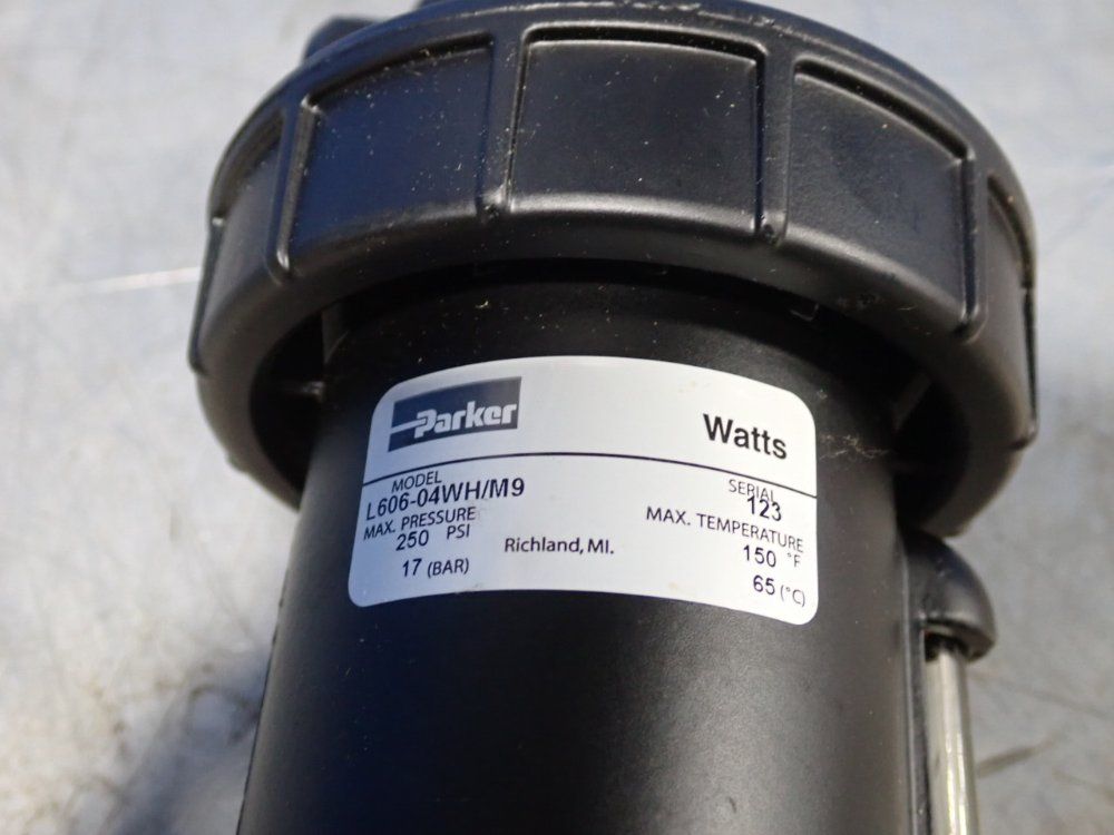 Parker 250 Psi Lubricator - L606-04wh/m9
