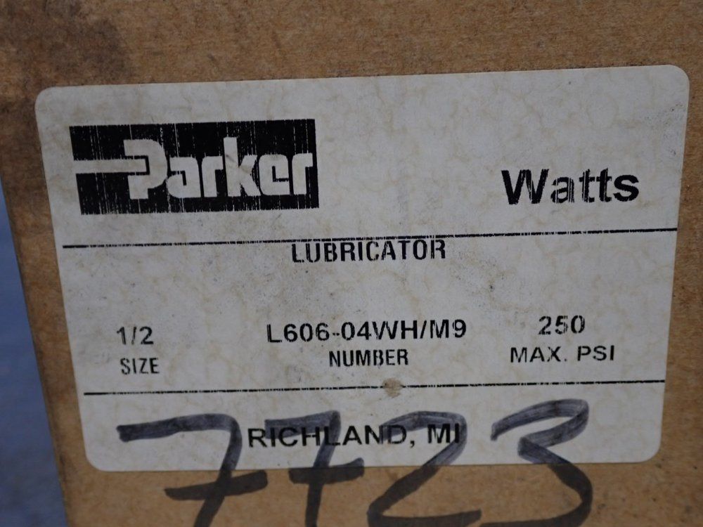 Parker 250 Psi Lubricator - L606-04wh/m9