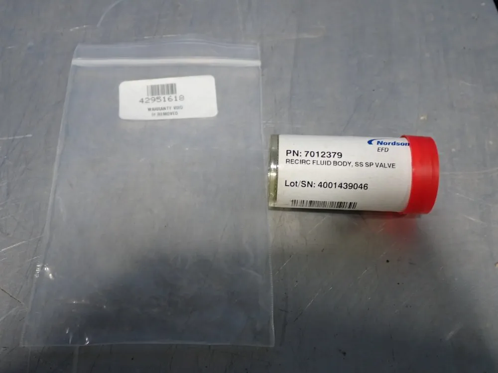 Nordson Fluid Body Valve - 7012379