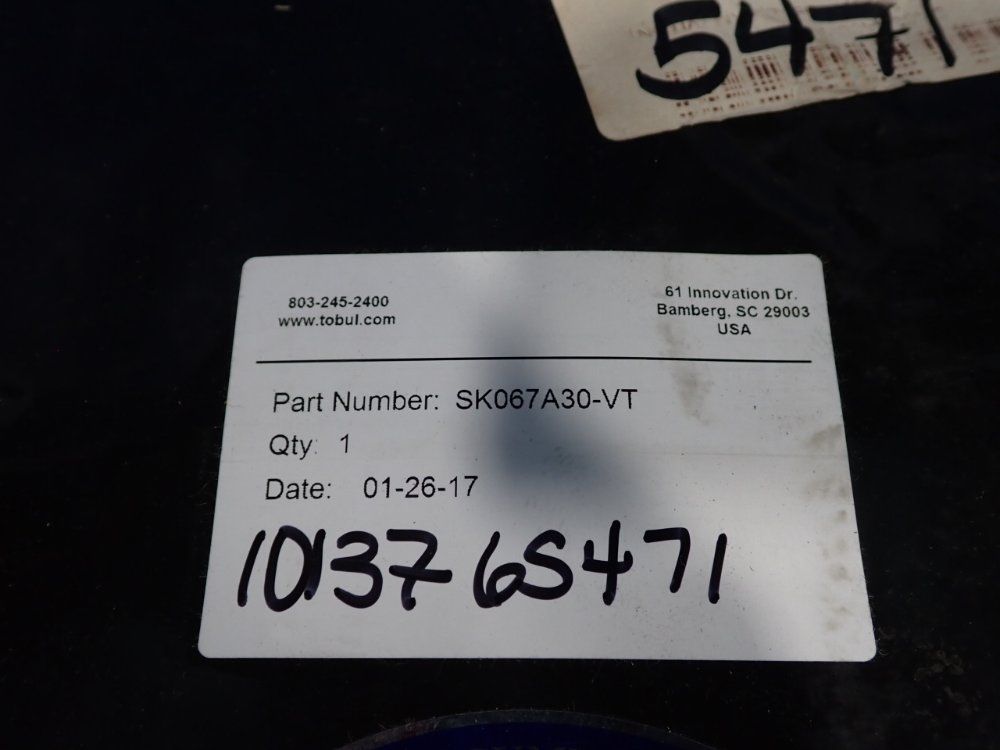 Allen Bradley Hydraulic Accumulator - Sk067a30-vt