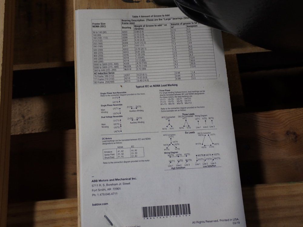Baldor 30 Hp Motor