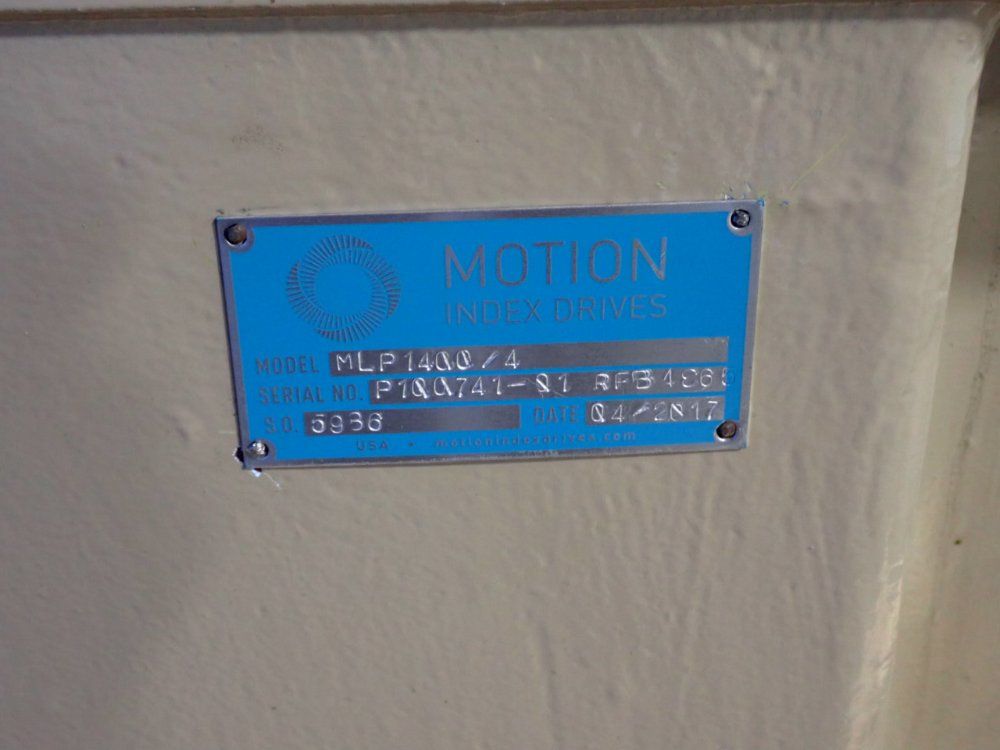 Motion Index Drive - Mlp1400/4