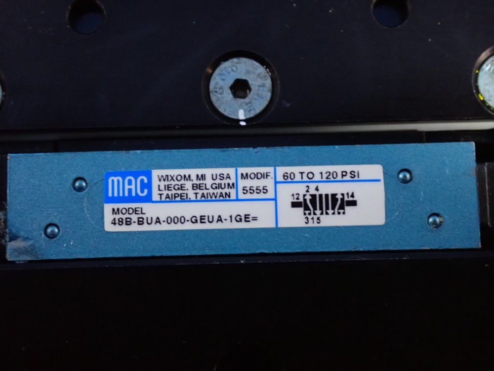 Ati 60-120 Psi Robotic Tool Changer - 48b-bua-000-geua-1ge=