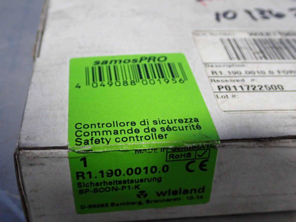 Wieland Safety Controller - Sp-scon-p1-k | HGR*24