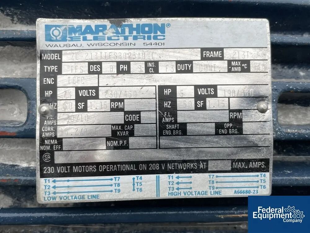 Burton 4000# Capacity Ec20-20 Mixer 67 Cu Ft - Ec20-20