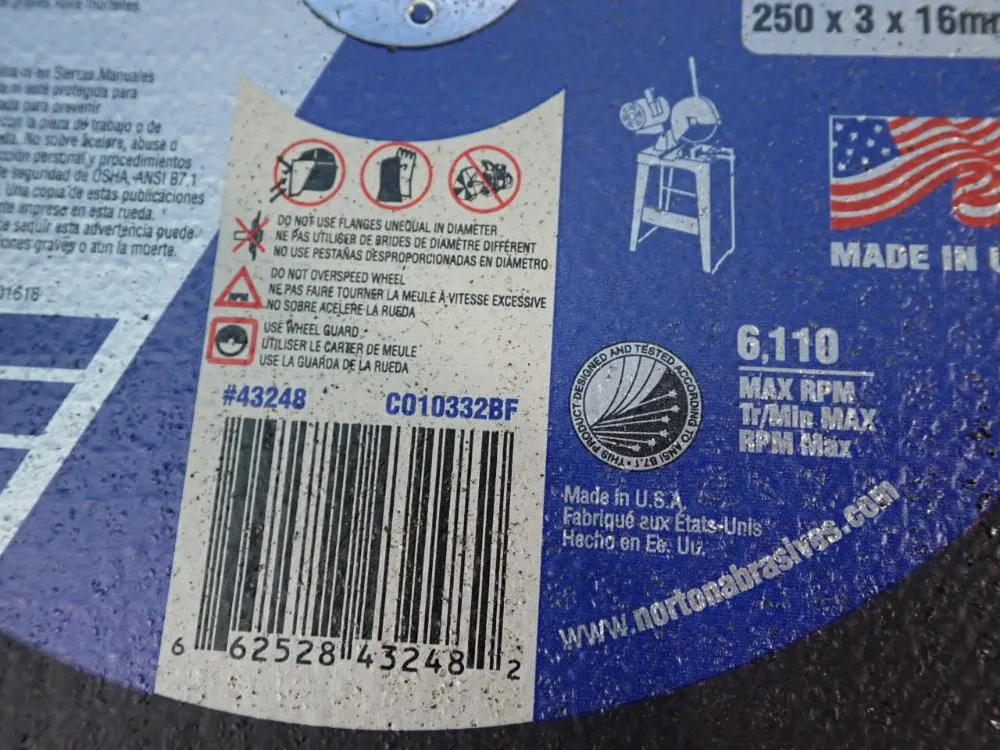 Bluefire Grinding Wheels - 43248