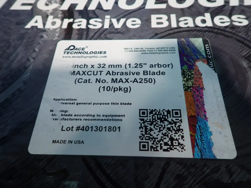 Pace Technologies Abrasive Blade - Max-a250