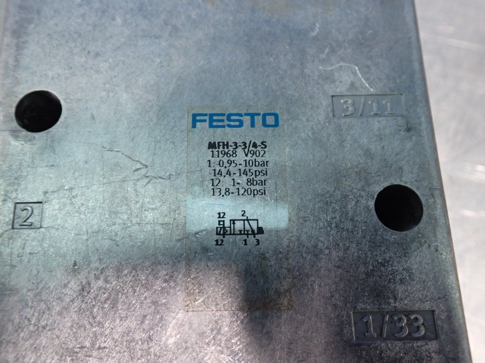Festo Branching Modules, Valves
