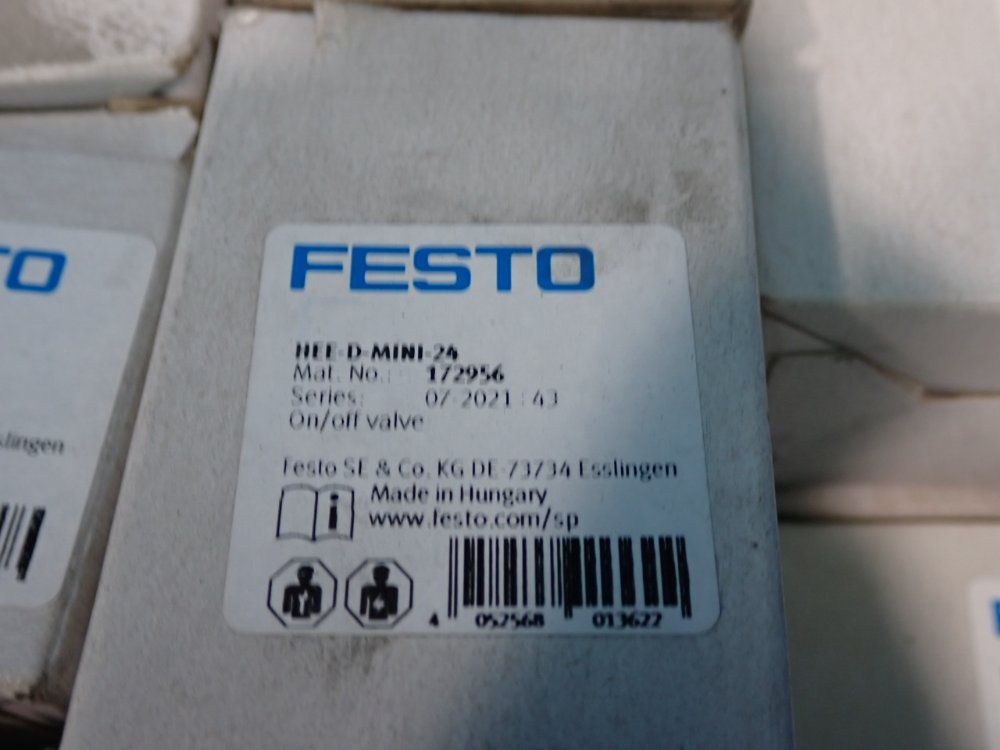 Festo Branching Modules, Valves
