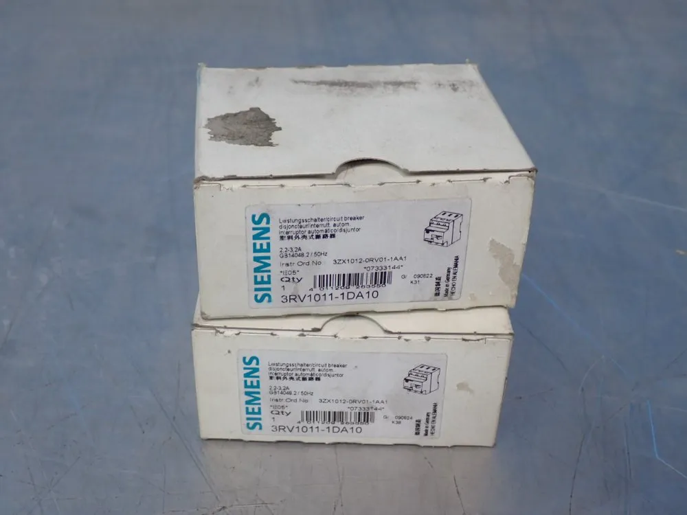 Siemens Circuit Breaker - 3rv1011-1da10