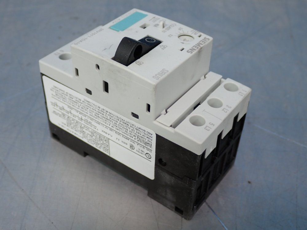Siemens Circuit Breaker - 3rv1011-1da10