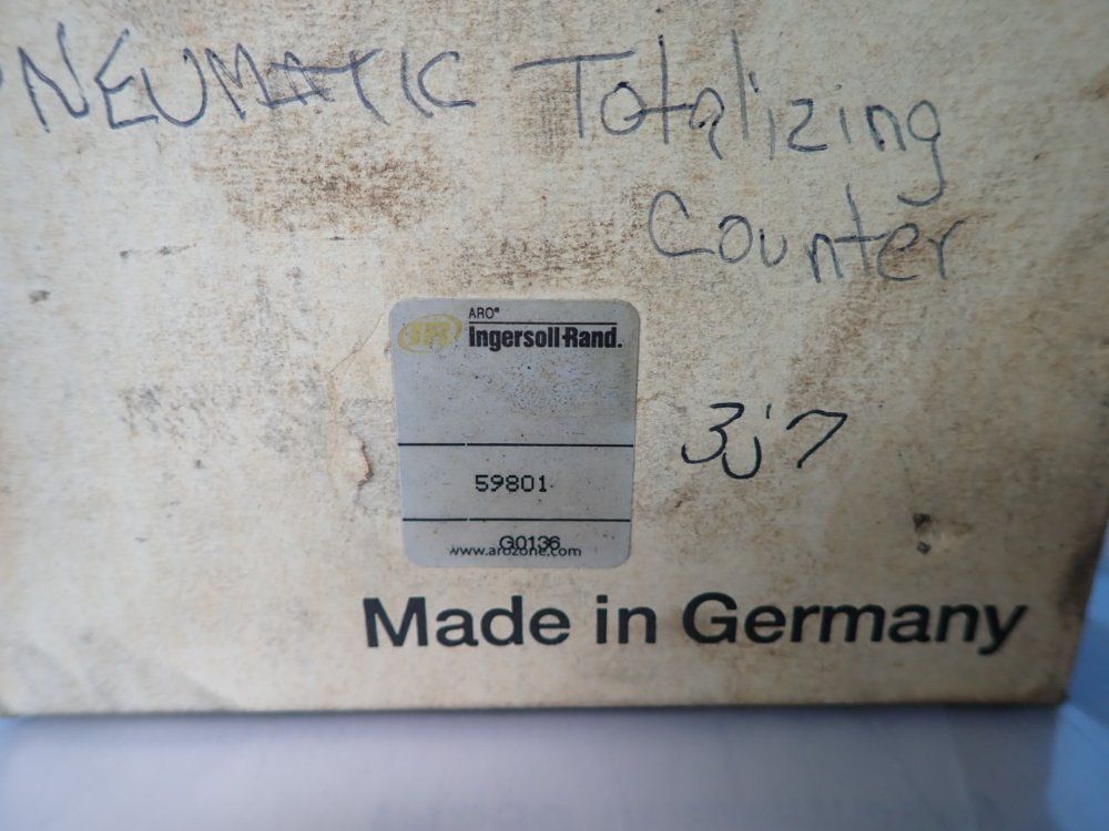 Ingersoll Rand Pneumatic Totalizing Counter - 59801