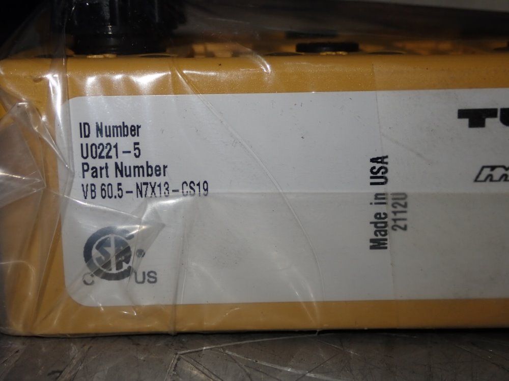 Turck I/o Module - Vb 60.5-n7x13-cs19