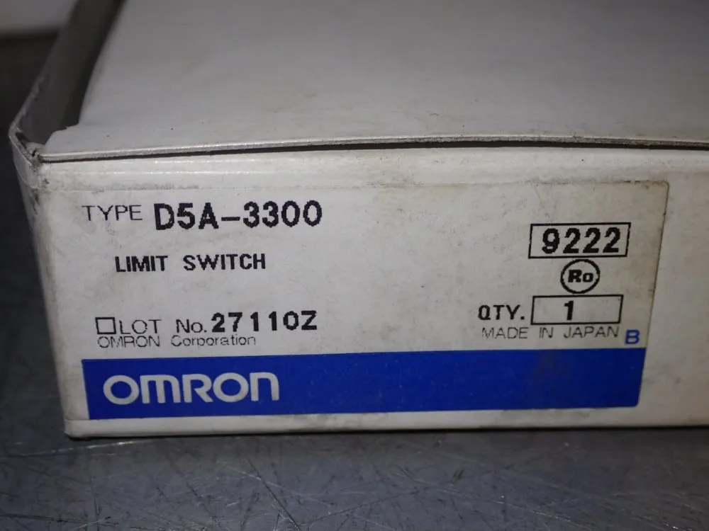Omron Limit Switch - D5a-3300