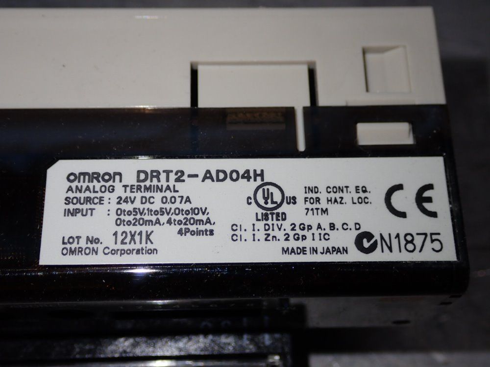 Omron Analog Terminal - Drt2-ad04h