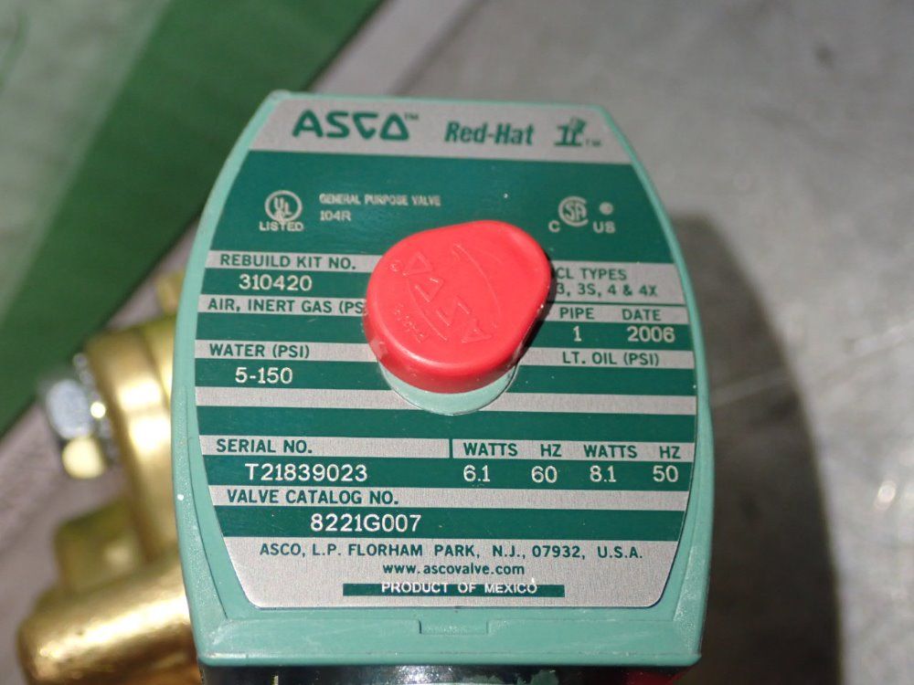 Asco Valve - 8221g007