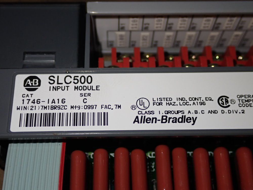 Allen Bradley Input Module - 1746-ia16
