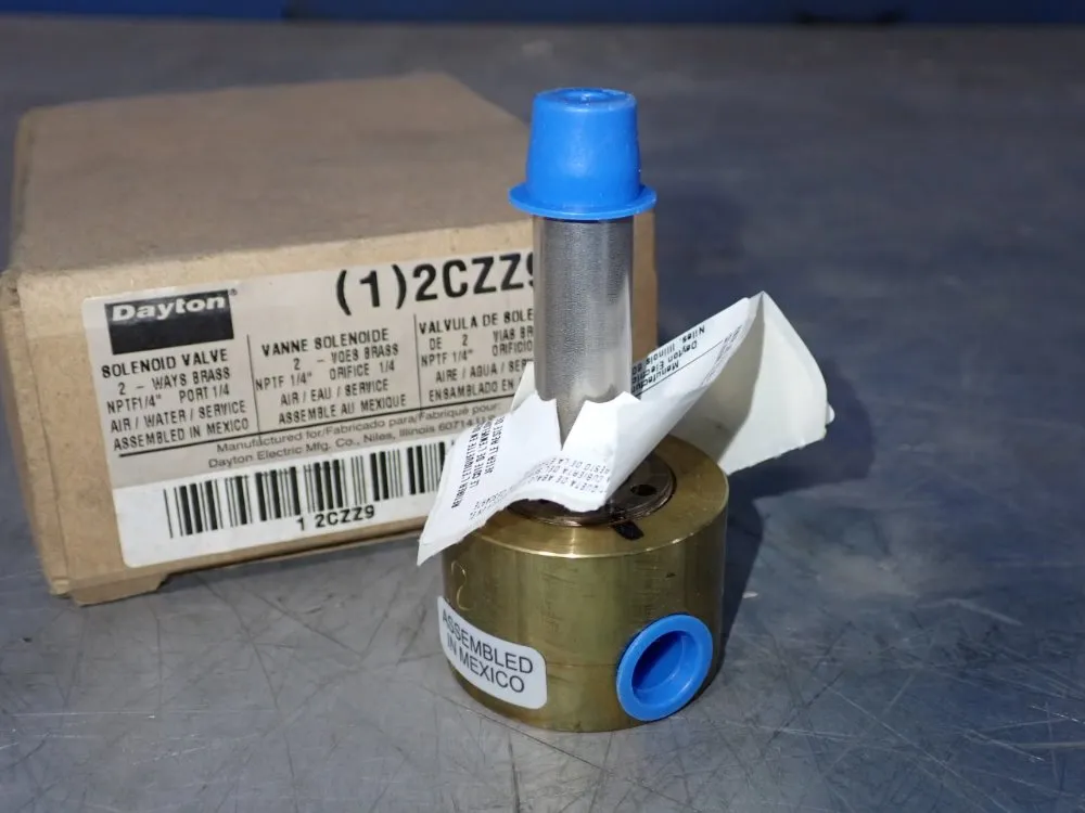 Dayton Solenoid Valve - (1) 2czz9