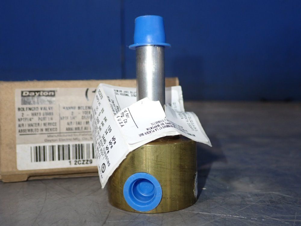 Dayton Solenoid Valve - (1) 2czz9