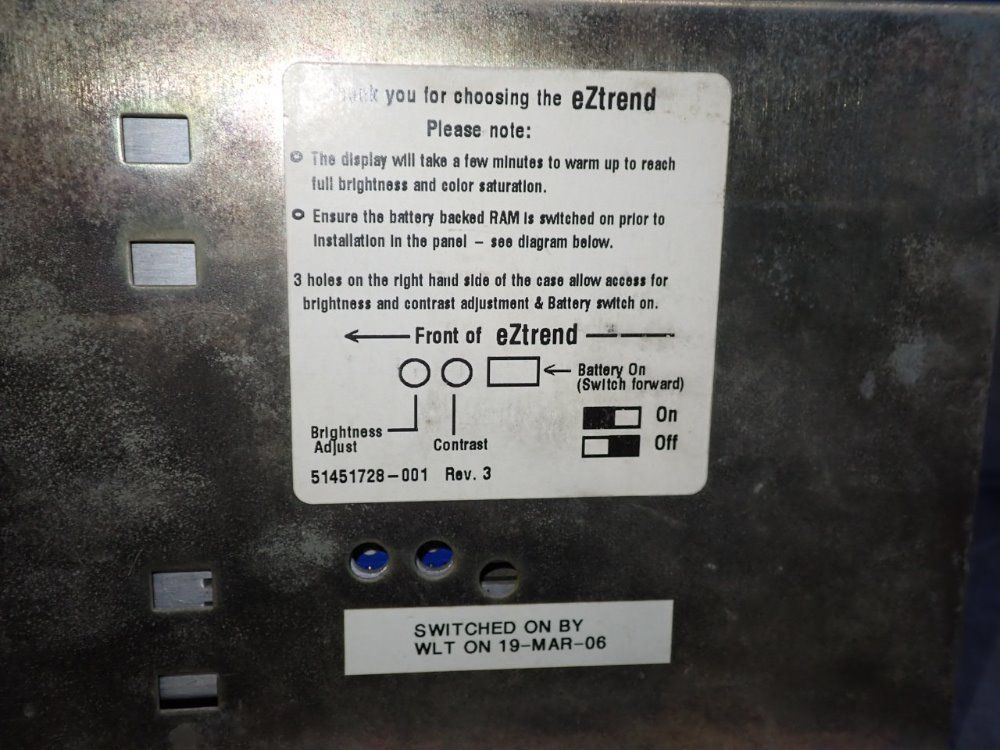 Honeywell Operator Interface - Tvez-2-0-0-0b0-0-0u0b00-00