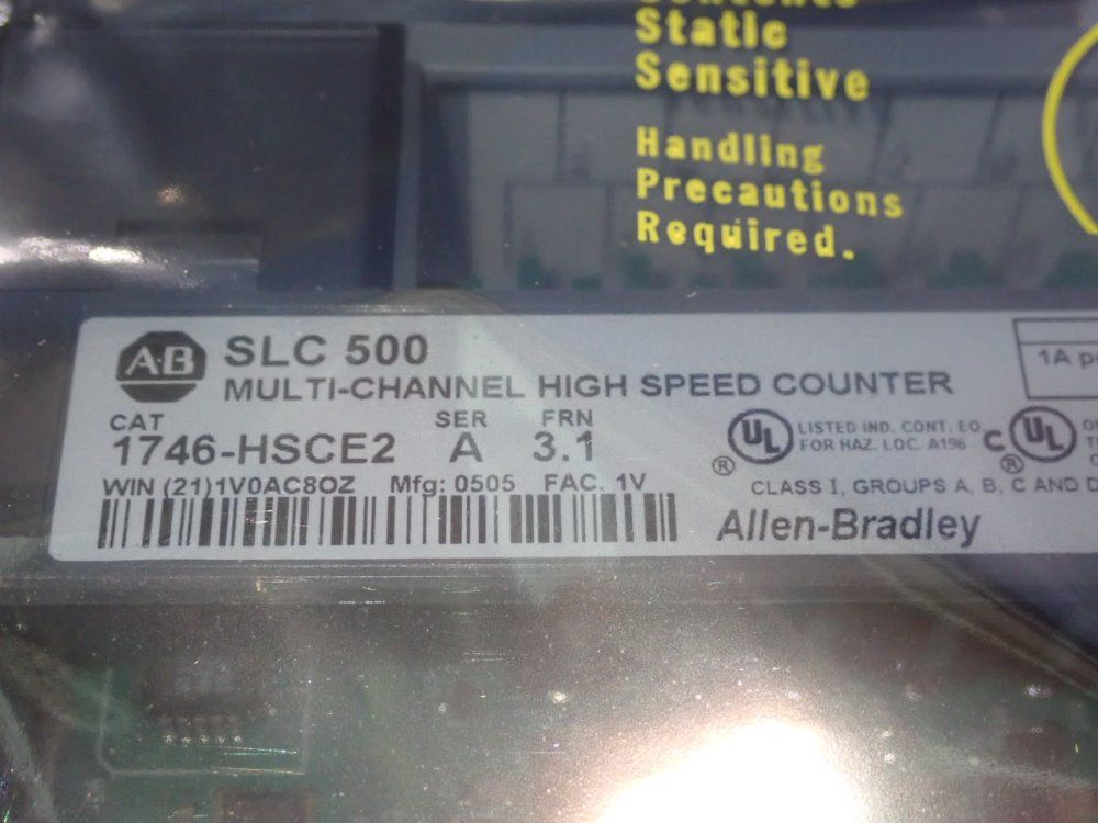 Allen Bradley Multi Chanel High Speed Counter - 1746-hsce2