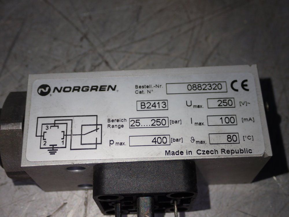 Norgren Pressure Switch - 0882320