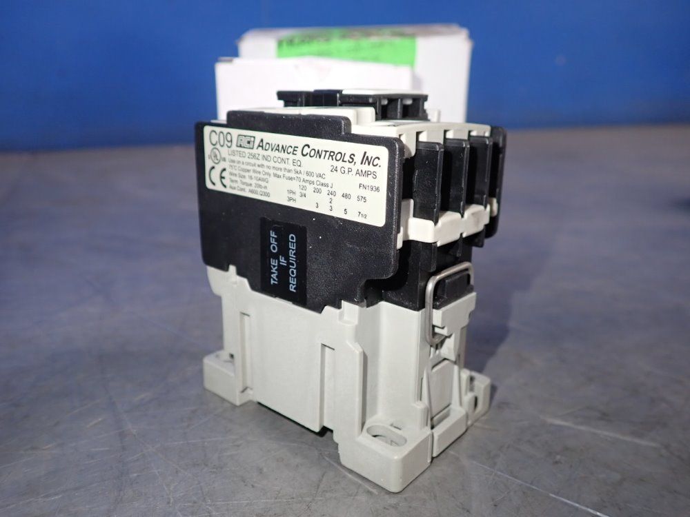Advance Controls Inc Contactor - 130036