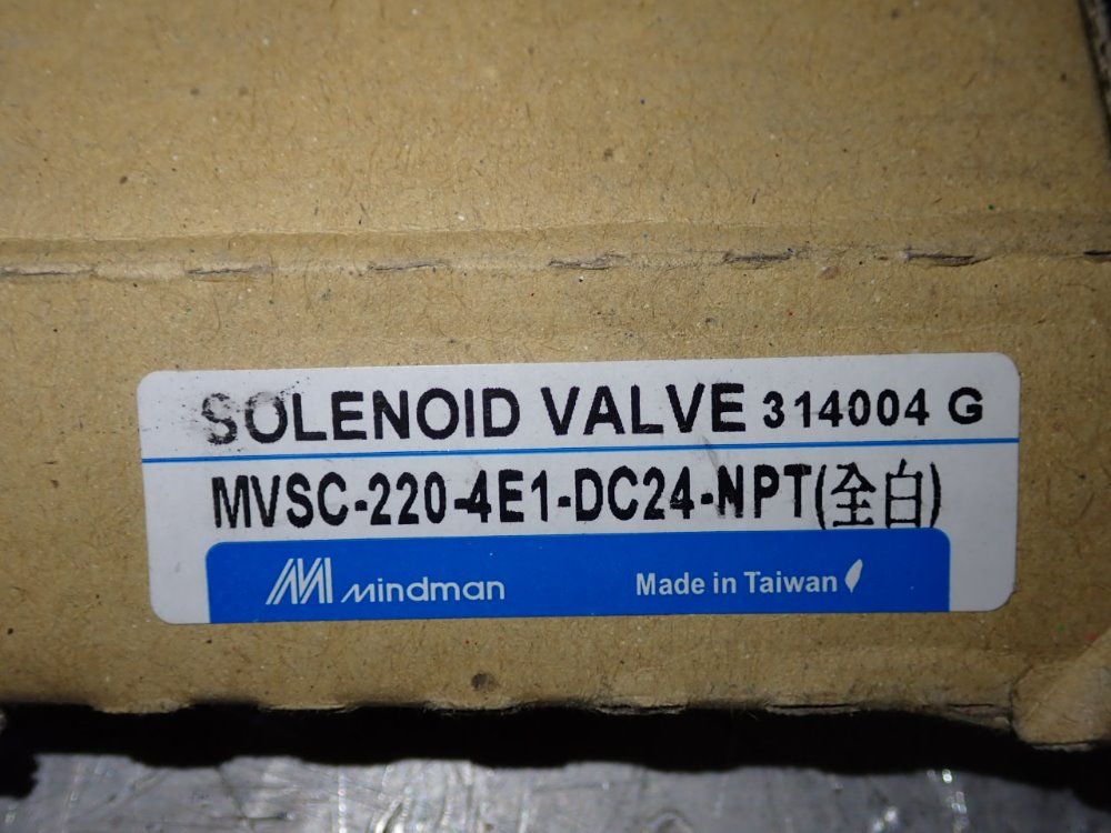 Mindman Valve - Mvsc-220-4e1-npt