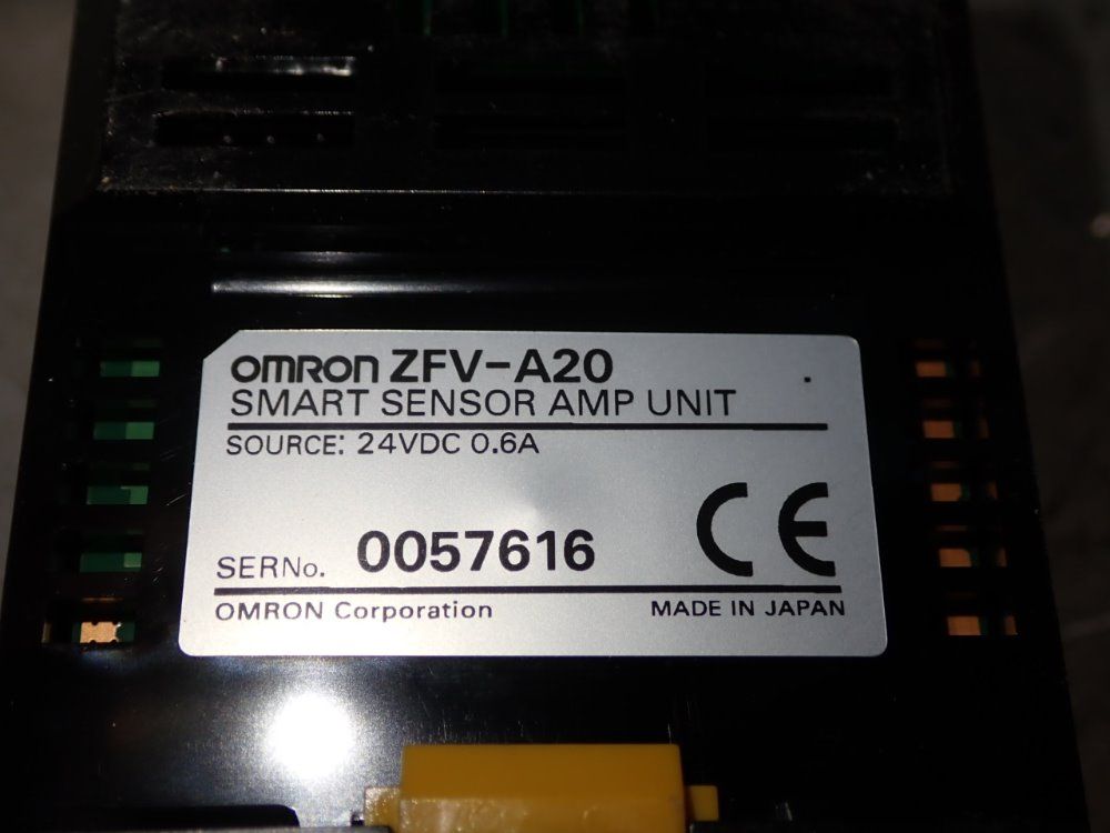 Omron Smart Sensor Amp - Zfv-a20
