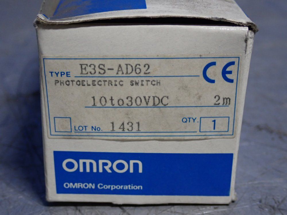 Omron Photoelectric Switch - E3s-ad62
