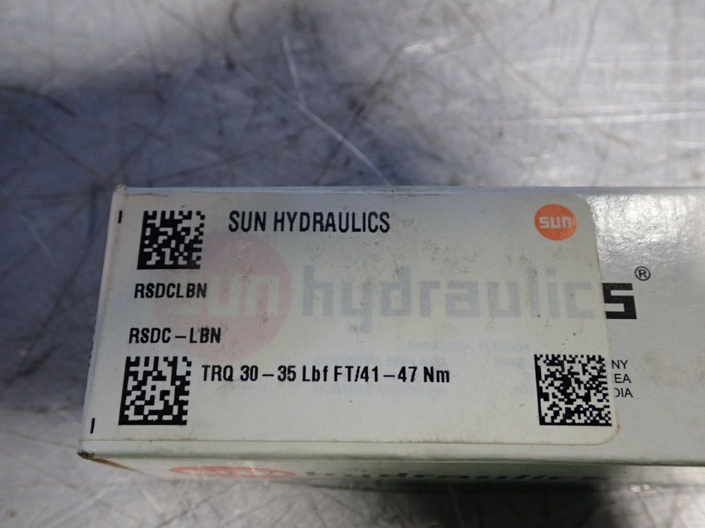 Sun Hydraulics Pressure Relief Valve - Rsdc-lbn
