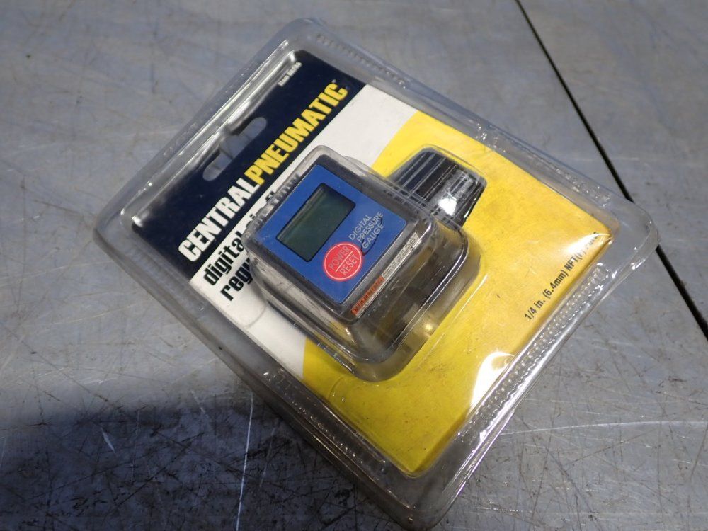 Central Pneumatic Digital Air Flow Regulator - 68245