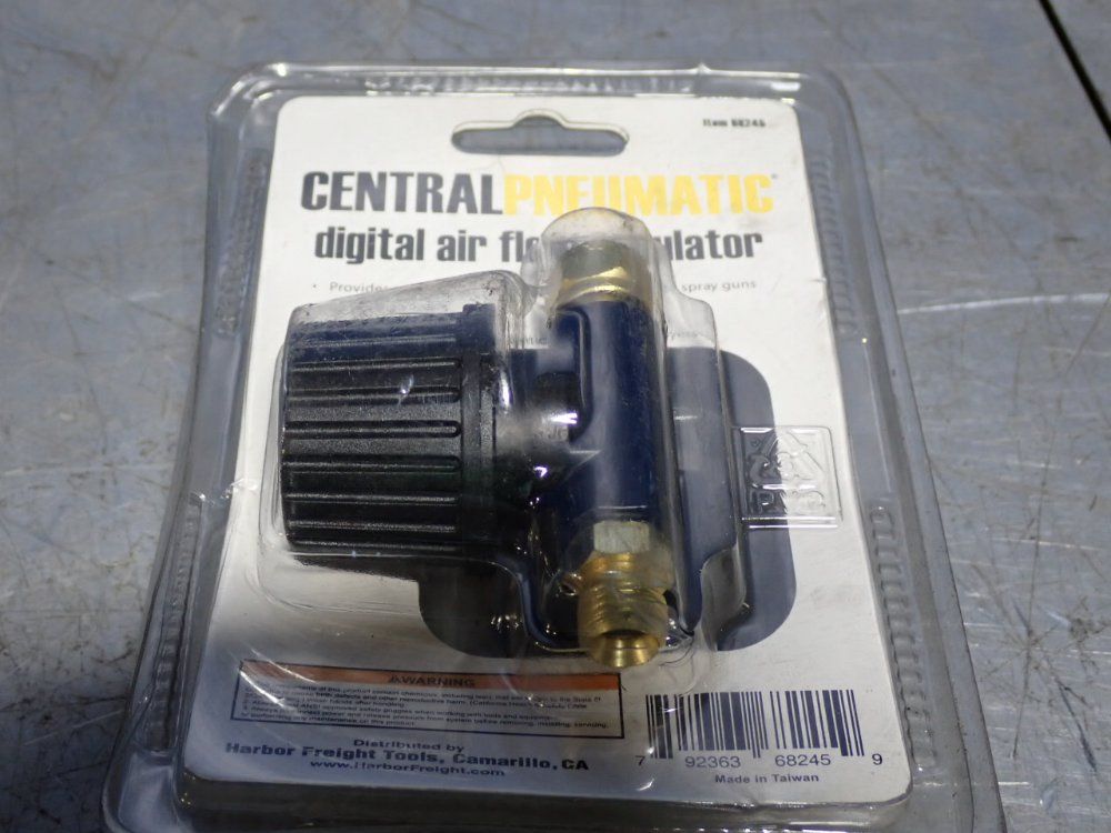 Central Pneumatic Digital Air Flow Regulator - 68245
