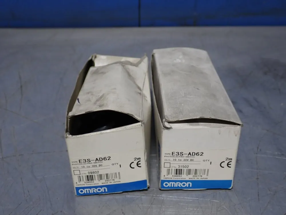 Omron Photoelectric Switch - E3s-ad62