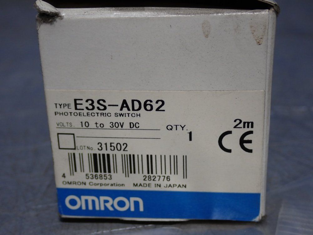 Omron Photoelectric Switch - E3s-ad62