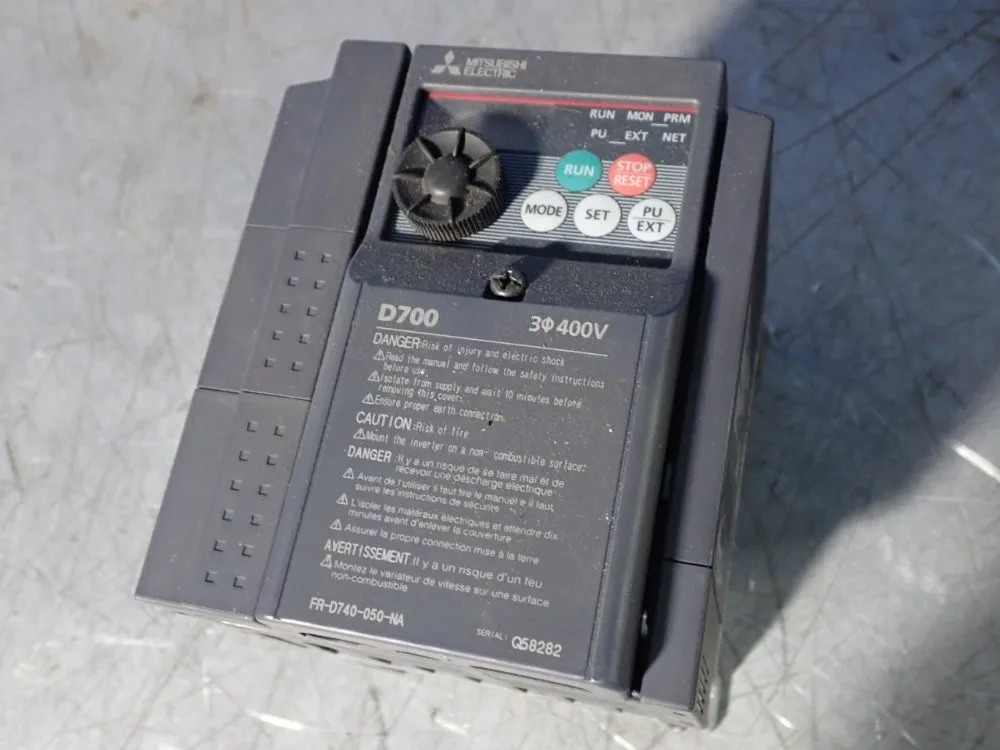 Mitsubishi Electric Variable Speed Drive - Fr-d740-050-na