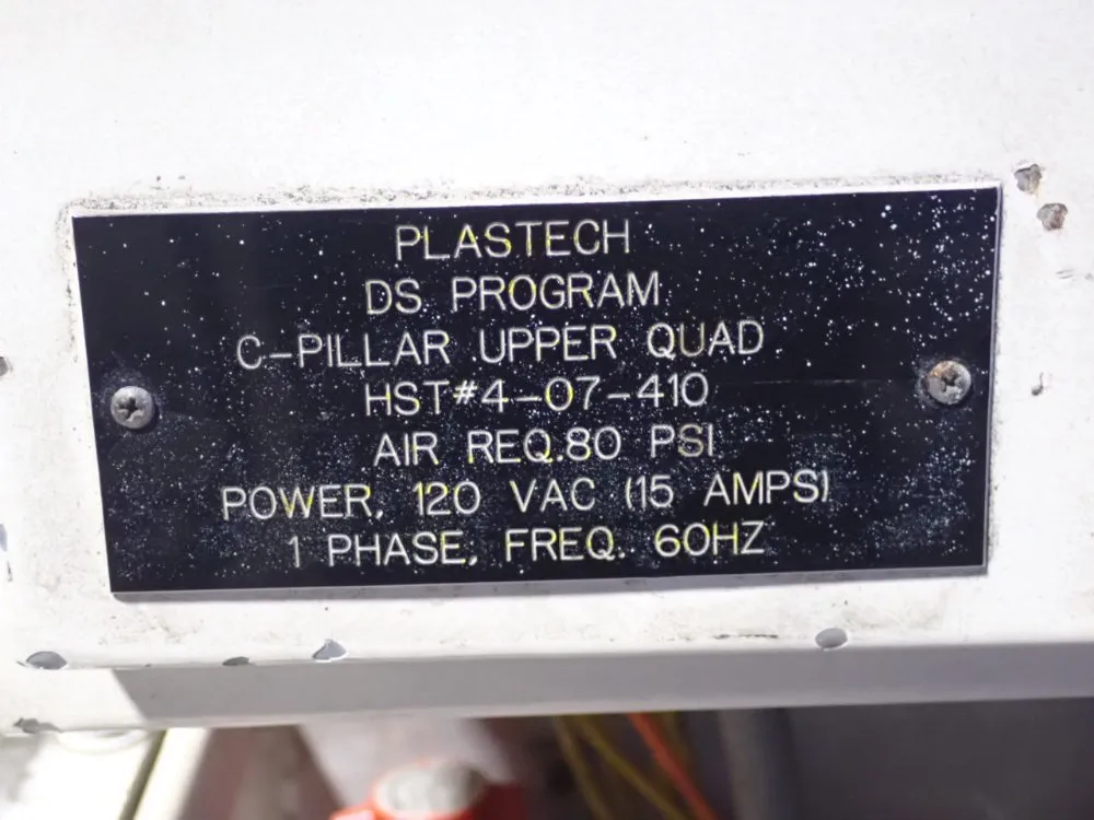 Hs Technologies Assembly Station - C-pillar Quad Cab