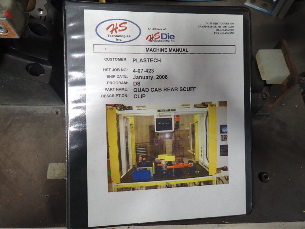 Hs Technologies Assembly Station - Quad Cab Rear Scuff