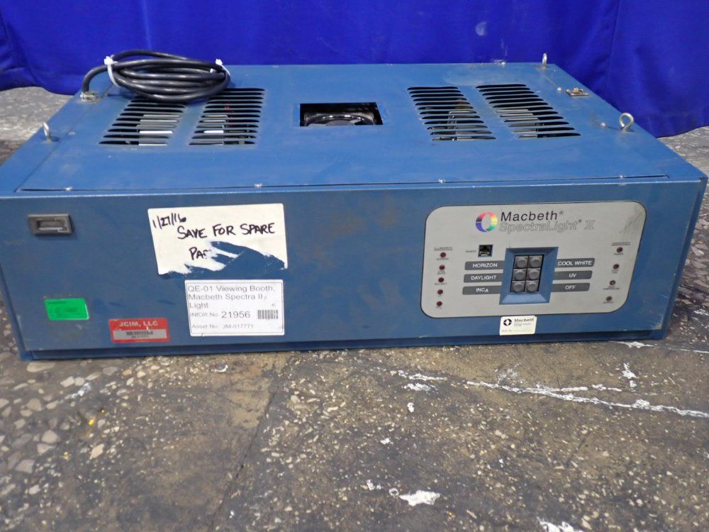 Macbeth Light Booth - Spl Ii M