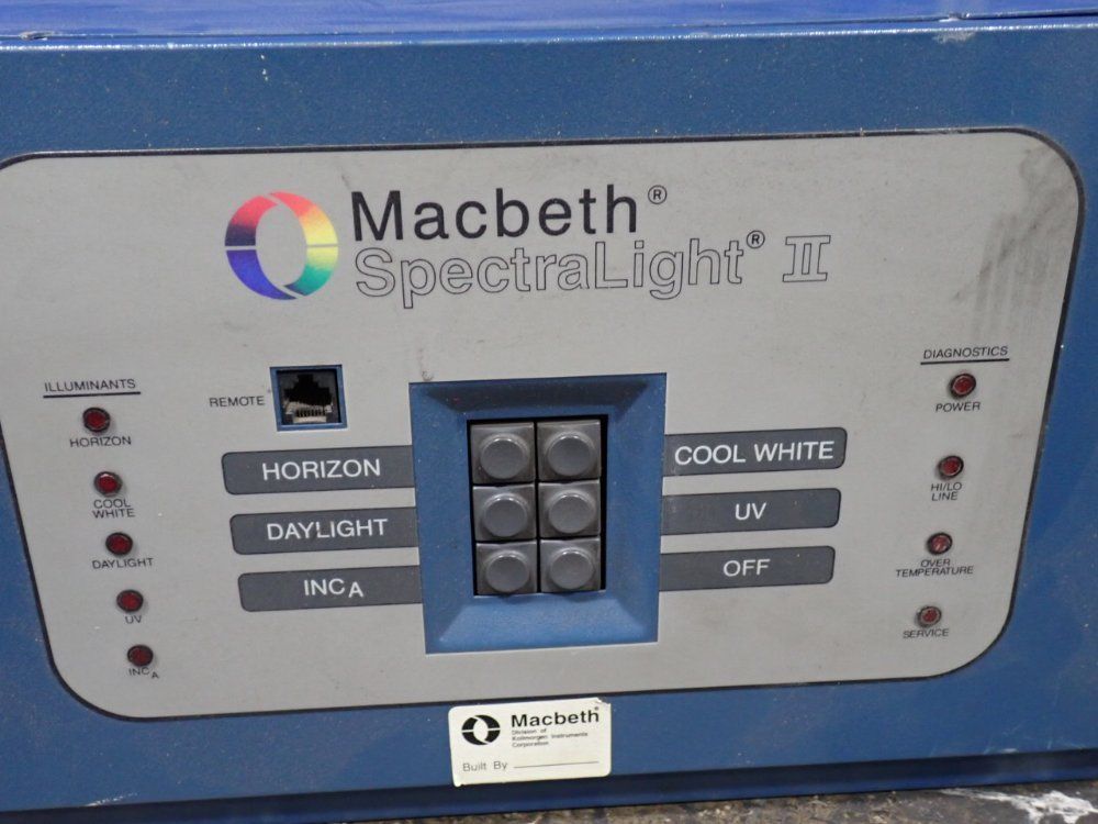 Macbeth Light Booth - Spl Ii M