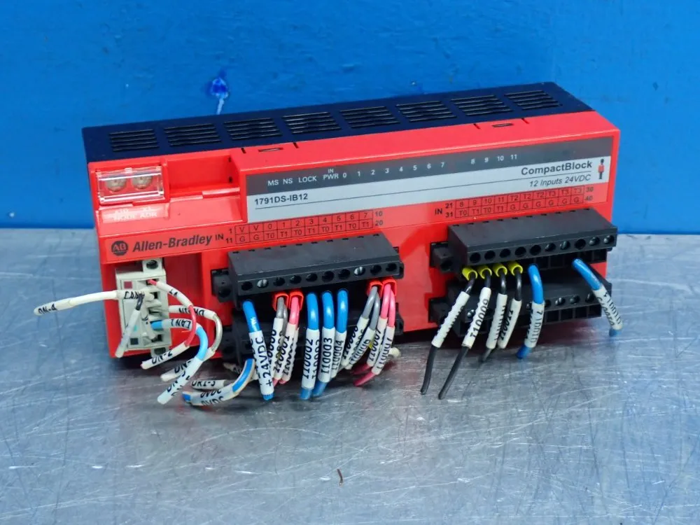 Allen Bradley Devicenet Safety Compactblock Input Module - 1791ds-ib12