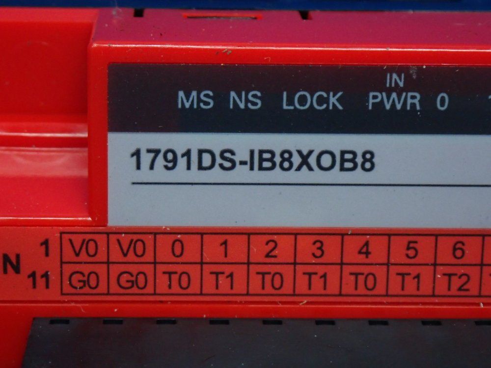Allen Bradley Guard Compactblock Combination I/o Module - 1791ds-ib8xob8