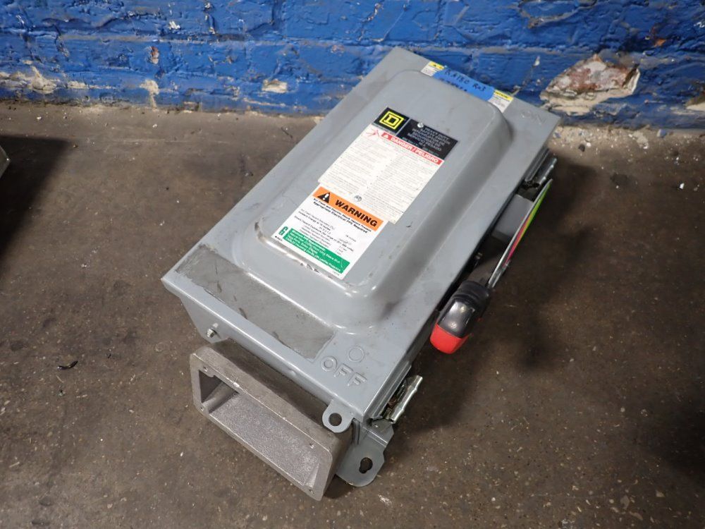 Square D 60 Amp Fusible Disconnect - H362awc