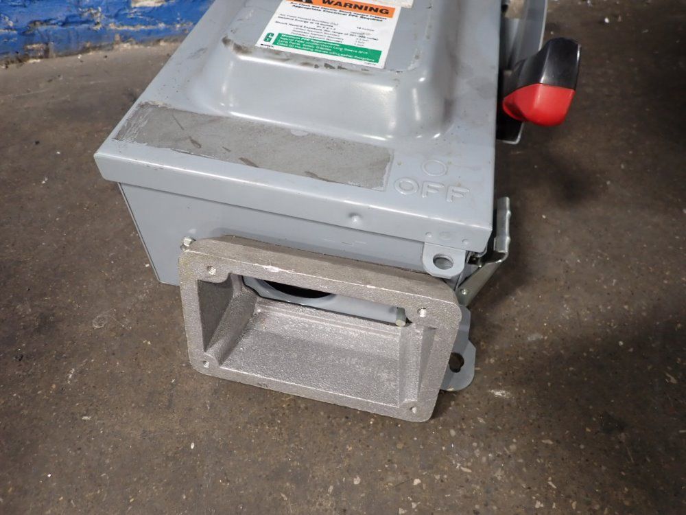 Square D 60 Amp Fusible Disconnect - H362awc