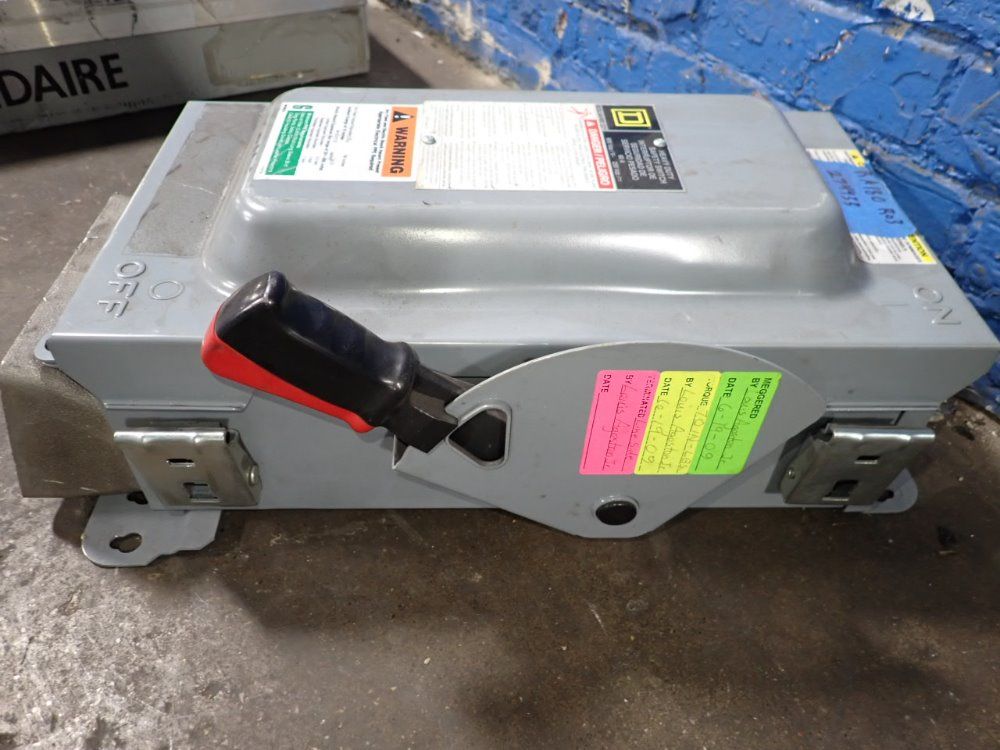 Square D 60 Amp Fusible Disconnect - H362awc