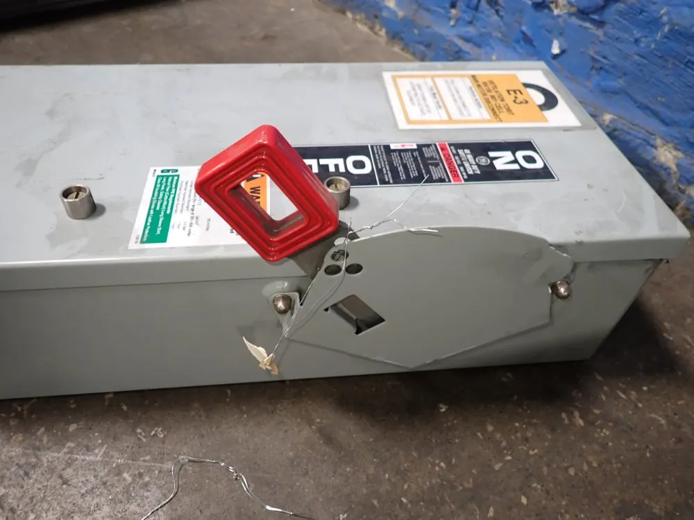 General Electric 60 Amp Non-fusible Disconnect - Thn3362j
